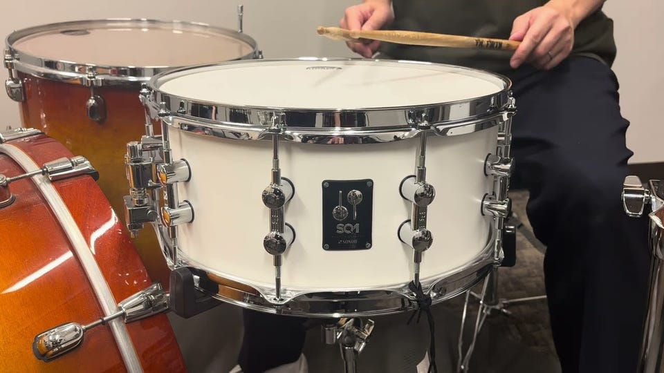 スネアドラム 限定生産】CANOPUS Zelkova “GINRAN”スネア、音を極めた単板ケヤキの