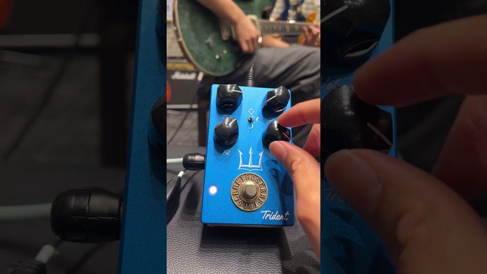 ファズ】KATANASOUND ”FURIOUS MAN” 怒漢の発信サウンドからクランチ