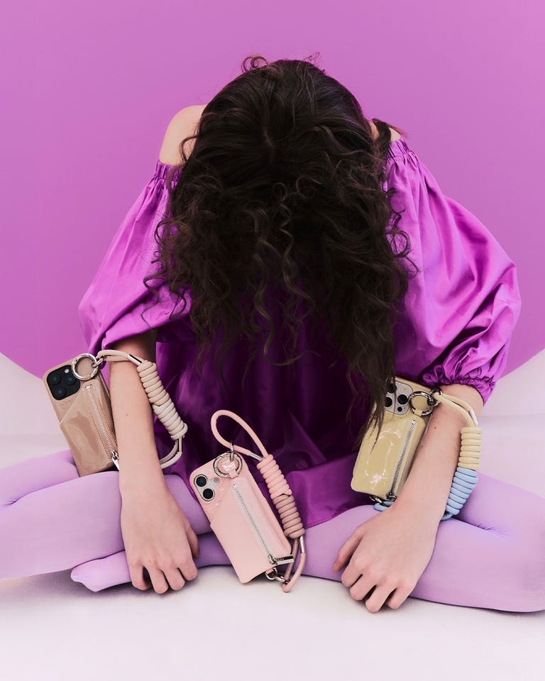 ajew patent case | iPhone17 / peach（カードケース有） - ajew