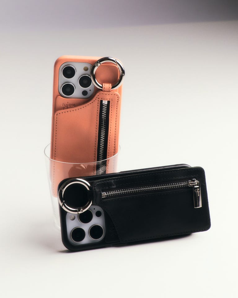 leather case | iPhone14.16e.17e共通対応 / beige - ajew（エジュー