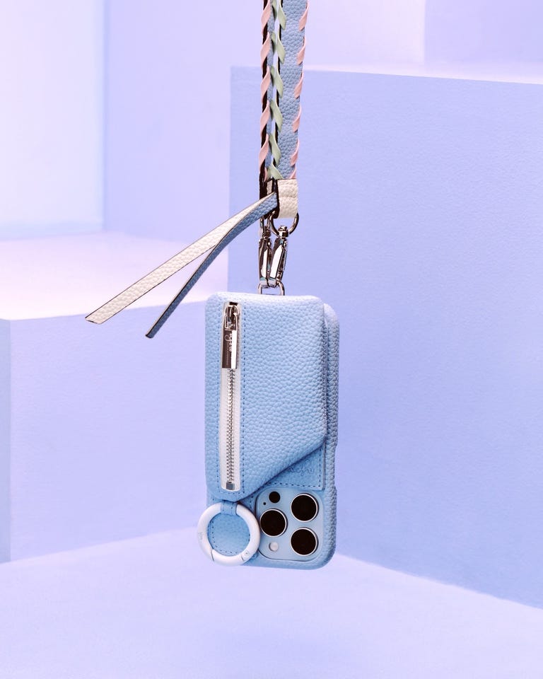 cadenas zipphone case スマホショルダー対応iPhoneケース | lilac