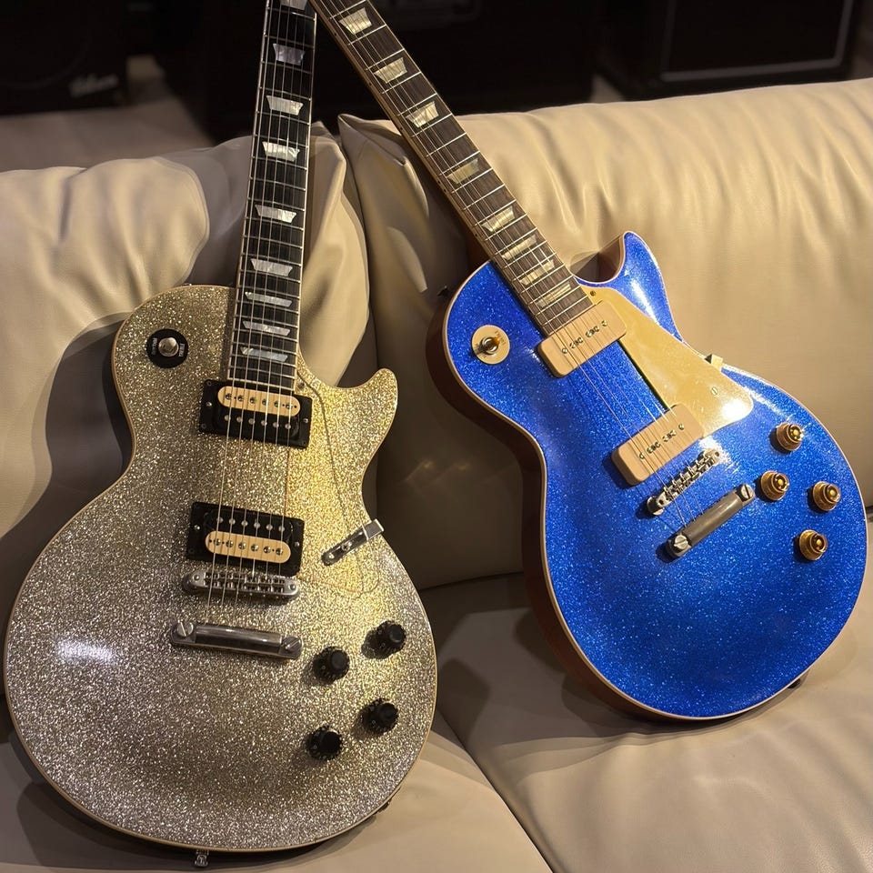 Murphy Lab 1956 Les Paul Standard Reissue Blue Sparkle Top Ultra