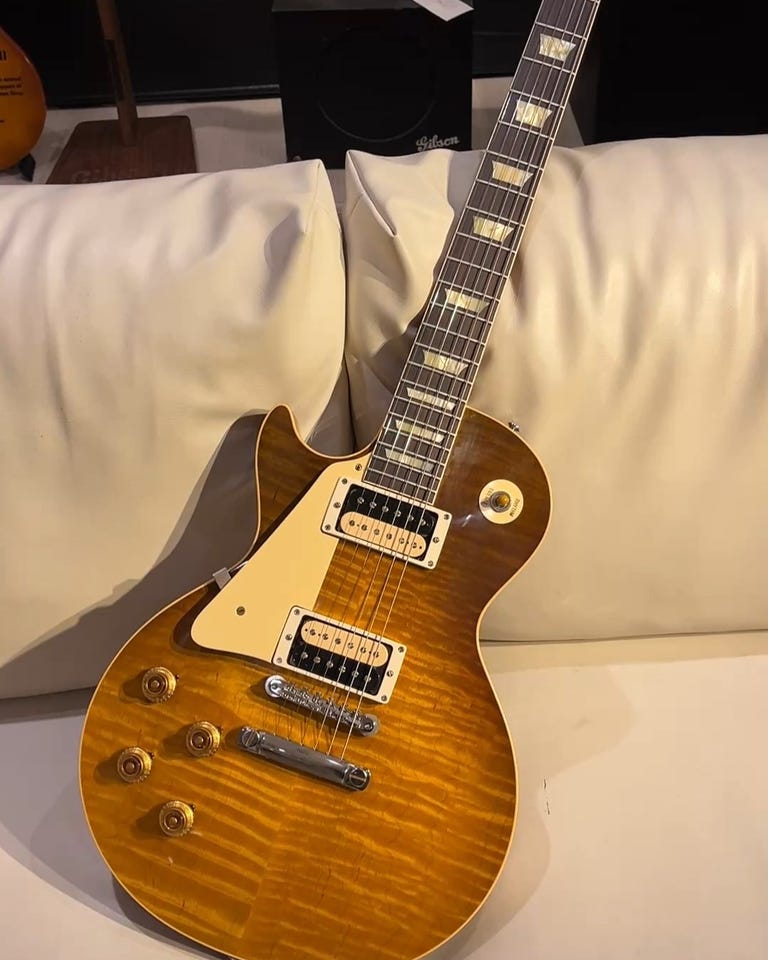 1959 Les Paul Standard Reissue Left Hand Iced Tea Burst VOS【S/N