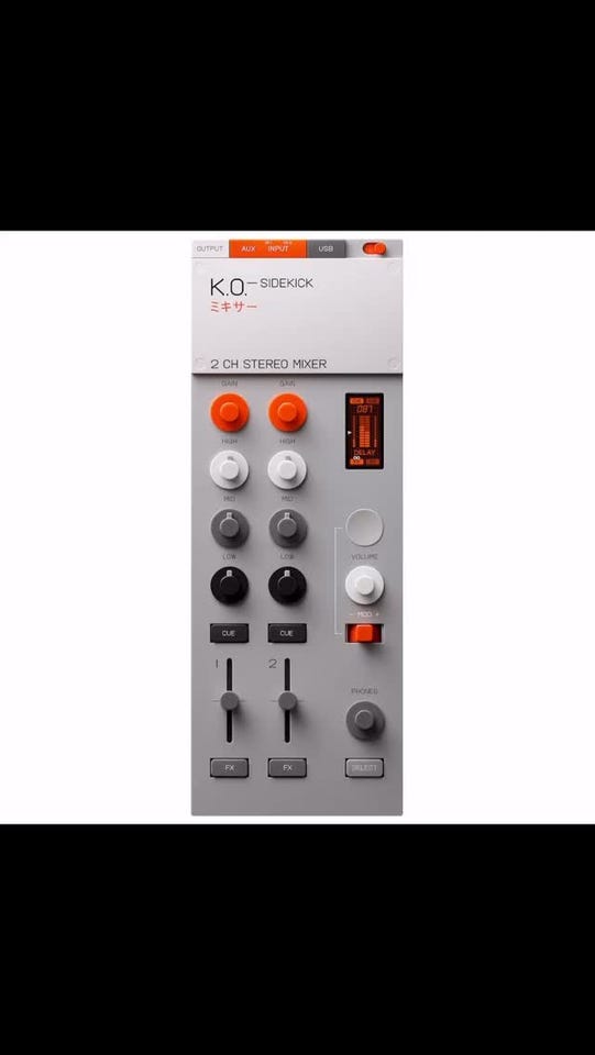 Teenage Engineering EP-136 K.O. sidekick ミキサー: PA・オーディオ