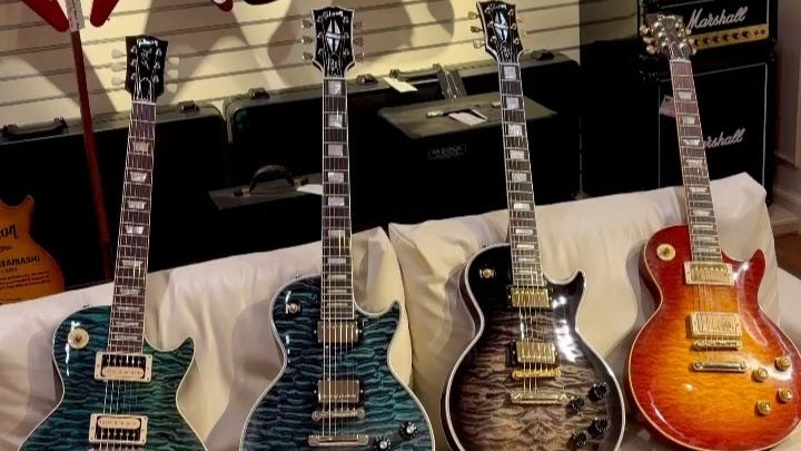1968 Les Paul Custom 5A Quilt Top Cobra Burst Gloss【S/N:503958