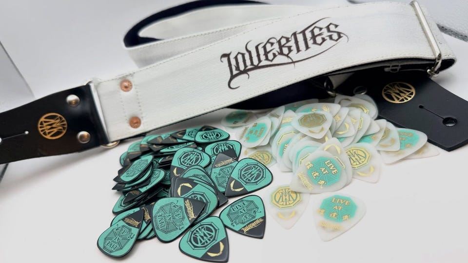 LOVEBITES MIYAKO MYK BUDOKAN SHADOW PICK【10枚セット】(梅田店 MYK
