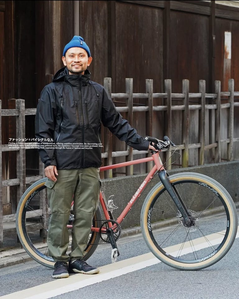 NARIFURI ナリフリ　サイクリング　ウエア　ジャケット　デニム　Tシャツ 雨の日でも電車通勤したくない方には、スタイリッシュな”レイン