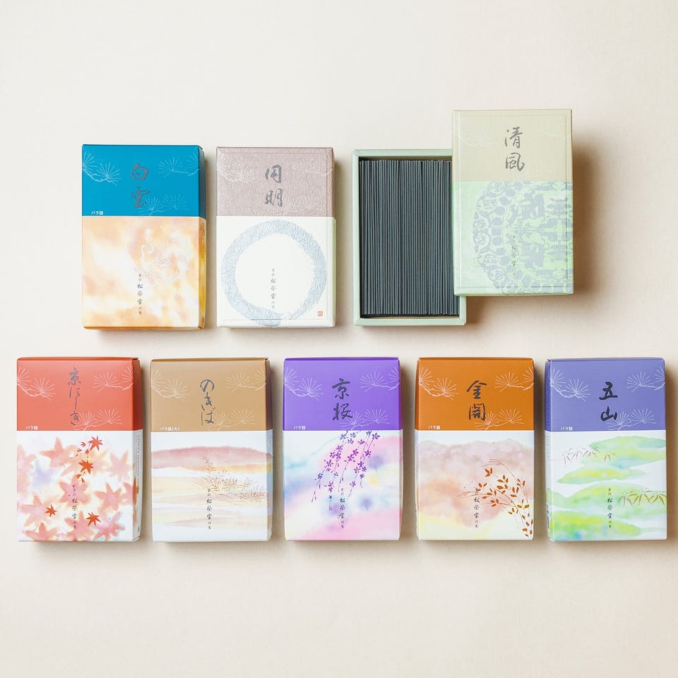 ウェブショップ京線香 こころか 5種: 香りのおもてなし【公式】お香の