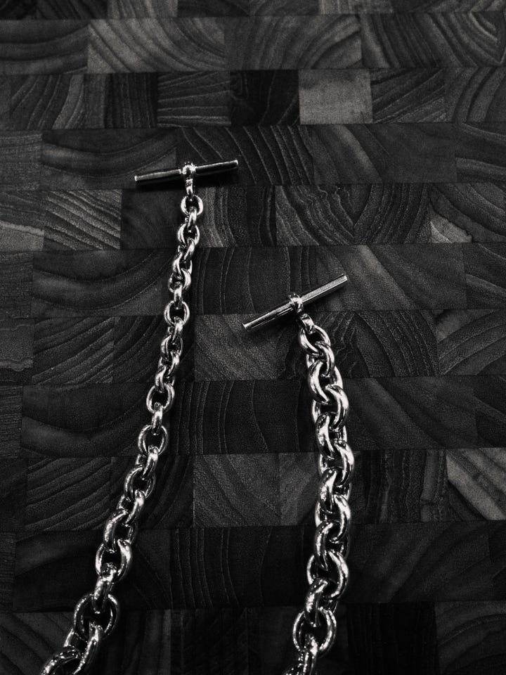 15MM CABLE CHAIN T BAR | LAVER(ラバー) / アクセサリー ブレスレット