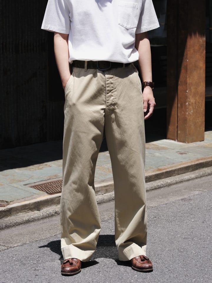 CHINO TROUSERS | AVIREX7522(アヴィレックスナナゴーニーニー