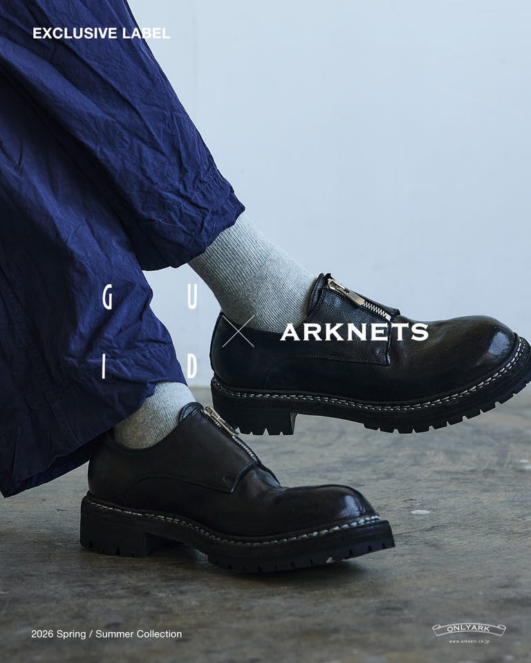 別注 FRONT ZIP DERBY | GUIDI(グイディ) / シューズ レザーシューズ
