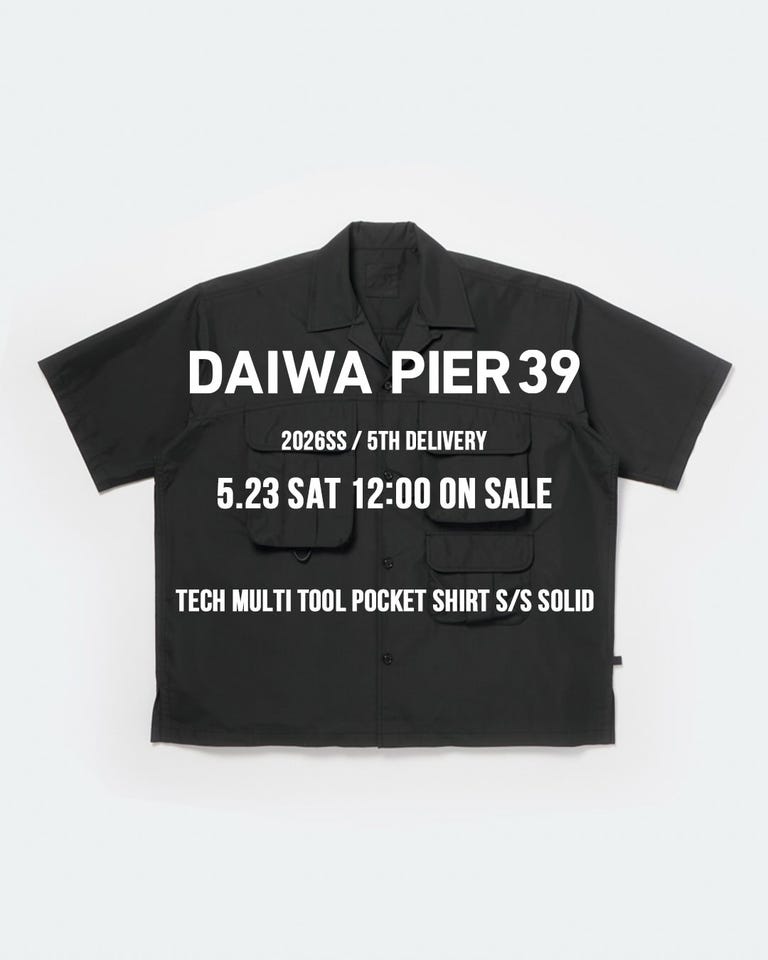 TECH POLO SHIRT S/S | DAIWA PIER39(ダイワ ピアサーティナイン
