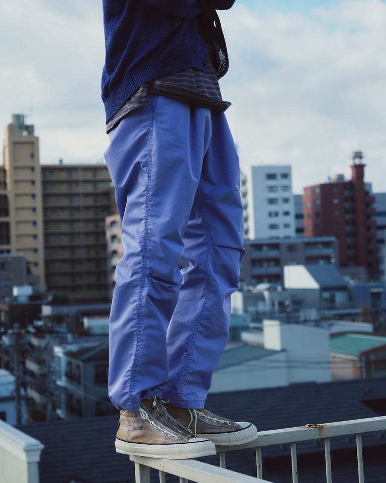 WALKER ST EASY PANTS C/N GABARDINE PIGMENT DYE | nonnative(ノン