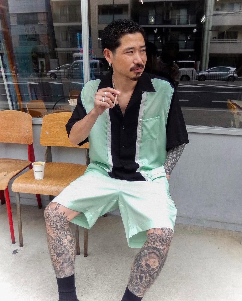 SWITCHING SHIRT S/S ( TYPE-1 ) | WACKO MARIA(ワコマリア
