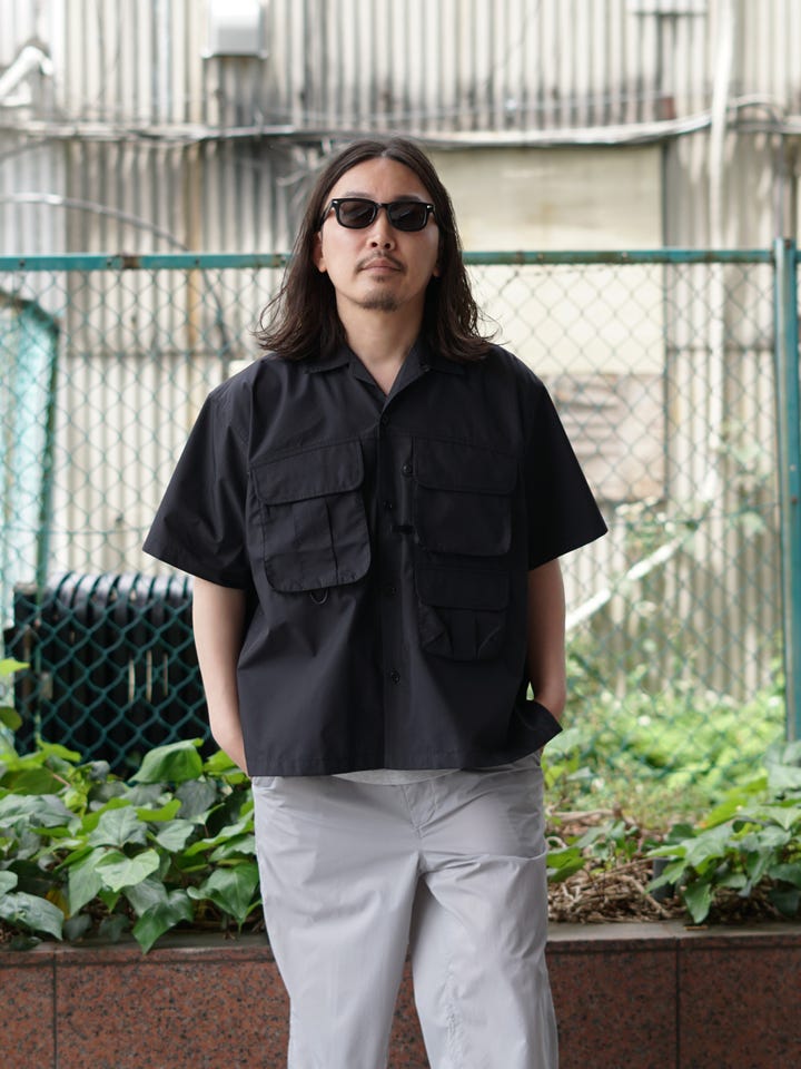 TECH MULTI TOOL POCKET SHIRT S/S SOLID | DAIWA PIER39(ダイワ ピア