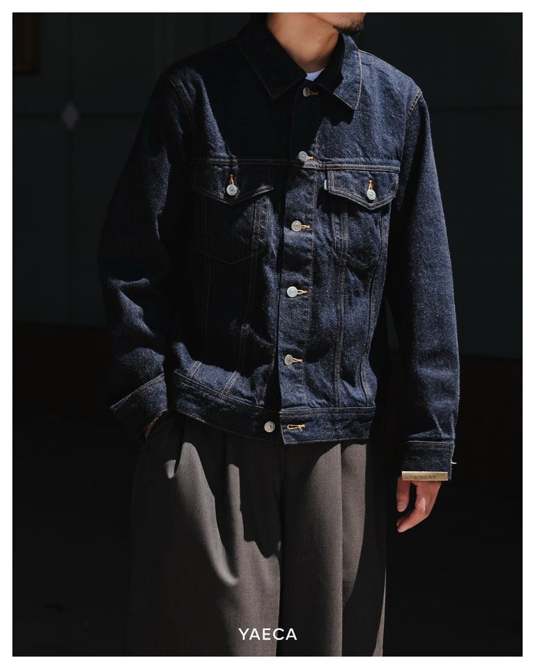 18-13W デニムジャケット -INDIGO- | YAECA(ヤエカ) / アウター デニム