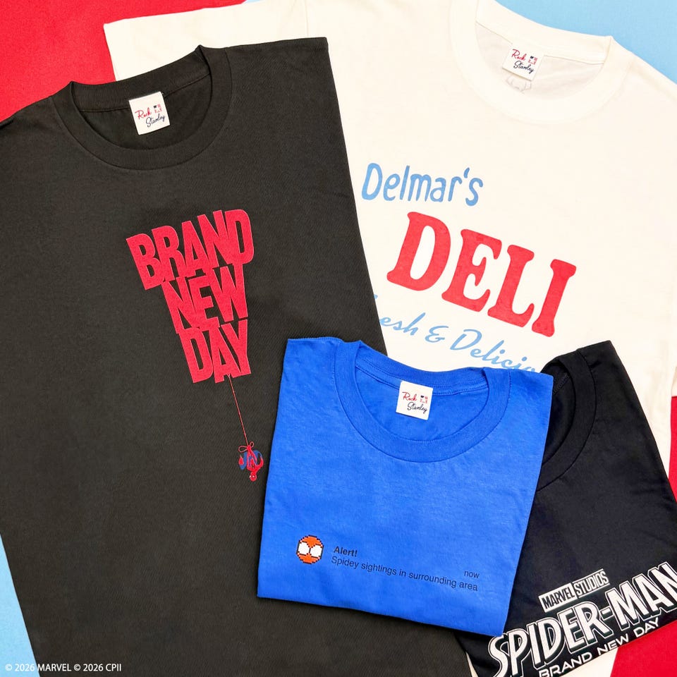 SPIDER-MAN スパイダーマン / Tシャツ ホワイト (ワイド)(ホワイト