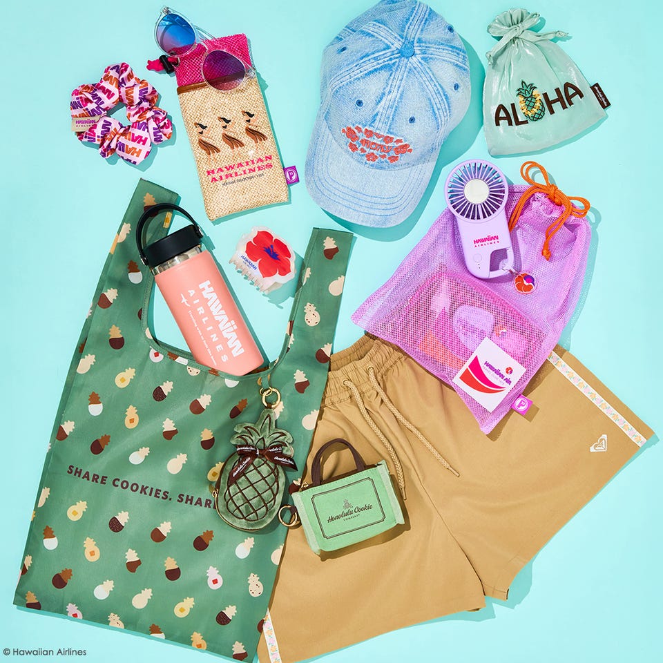 PLAZA BASICS HAWAIIAN AIRLINES ハワイアン航空 ミニリフィルボトル3P