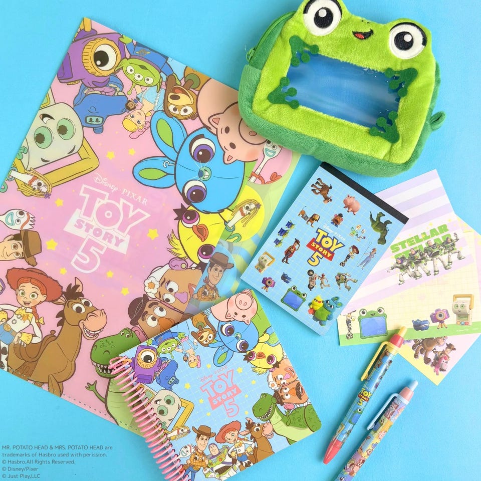 TOY STORY 5 トイ・ストーリー 5 ブリキ缶入りシール&メモコレクション