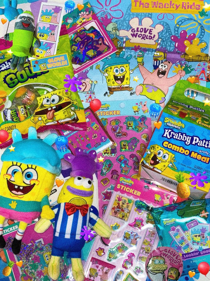 SpongeBob SquarePants スポンジ・ボブ マスコットキーリング GLOVE