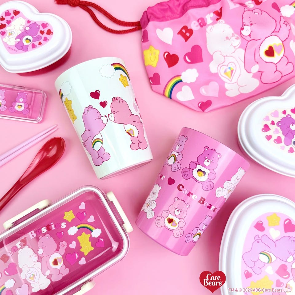Care Bears ケアベア ドリンクボトル ハート(ドリンクボトル): 通常