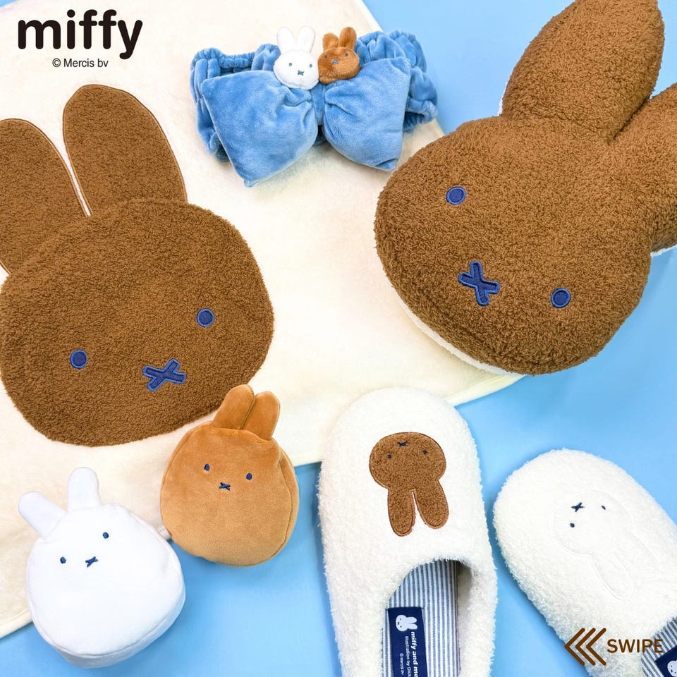 ミッフィー Miffy メラニー オープントゥスリッパ(オープントゥ