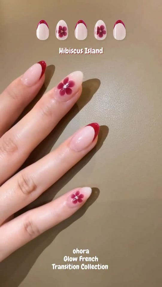 ohora オホーラ ネイルチップ フレンチトランジションコレクション