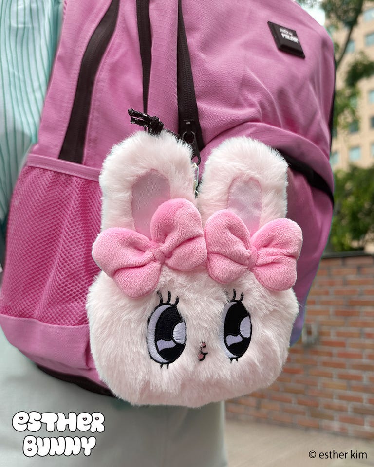 Esther Bunny エスターバニー ぬいぐるみリールパスケース