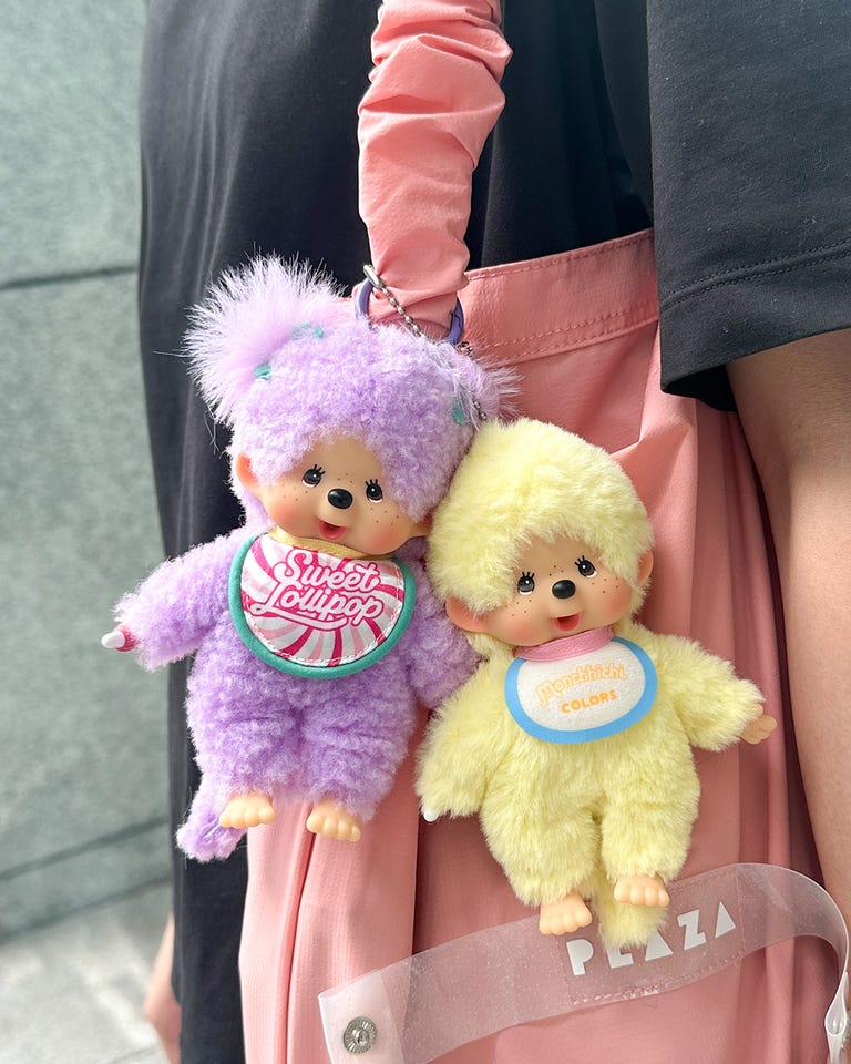 Monchhichi モンチッチ スウィートロリポップ キーチェーン