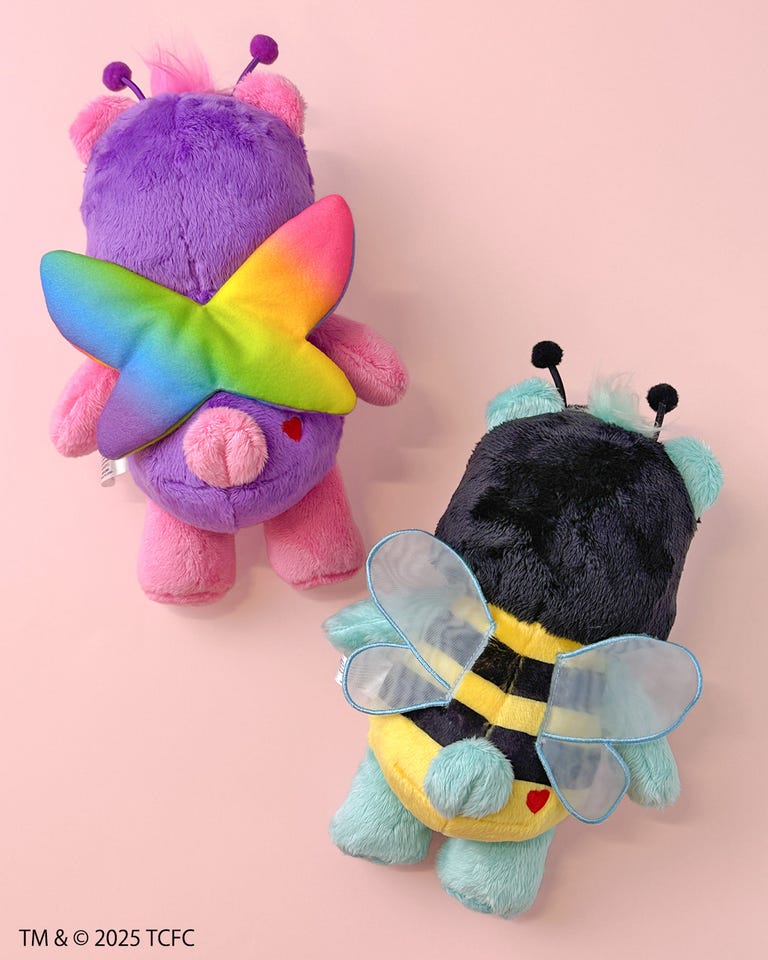 Care Bears ケアベア ぬいぐるみ チアベアバタフライ(チアベア