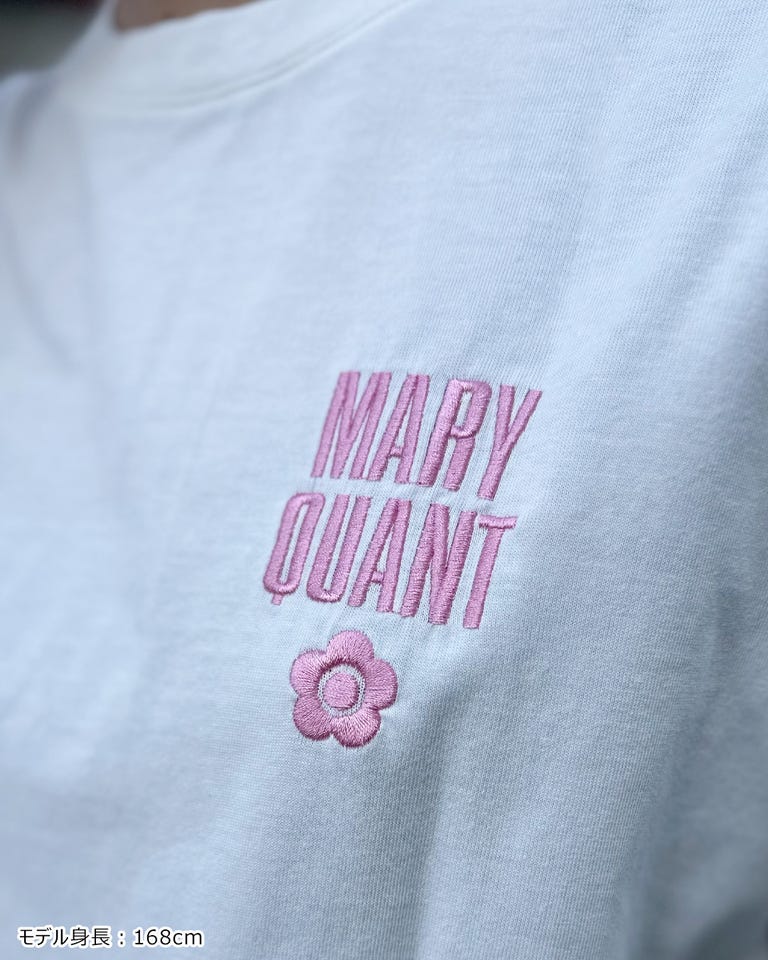 MARY QUANT マリークワント Tシャツ ビッグサイズ ホワイト