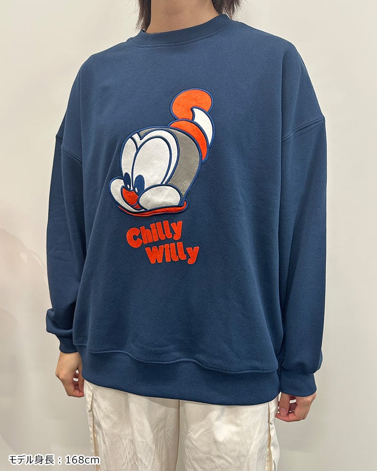 Chilly Willy(チリー・ウィリー)/オーバーサイズ スウェット
