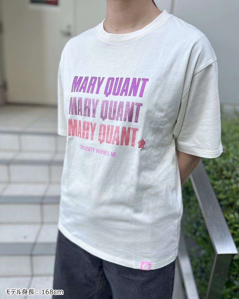 MARY QUANT マリークワント Tシャツ ビッグサイズ バニラ