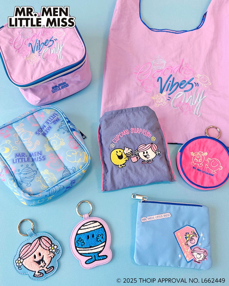 MR.MEN LITTLE MISS ミスターメン リトルミス スクエアポーチ