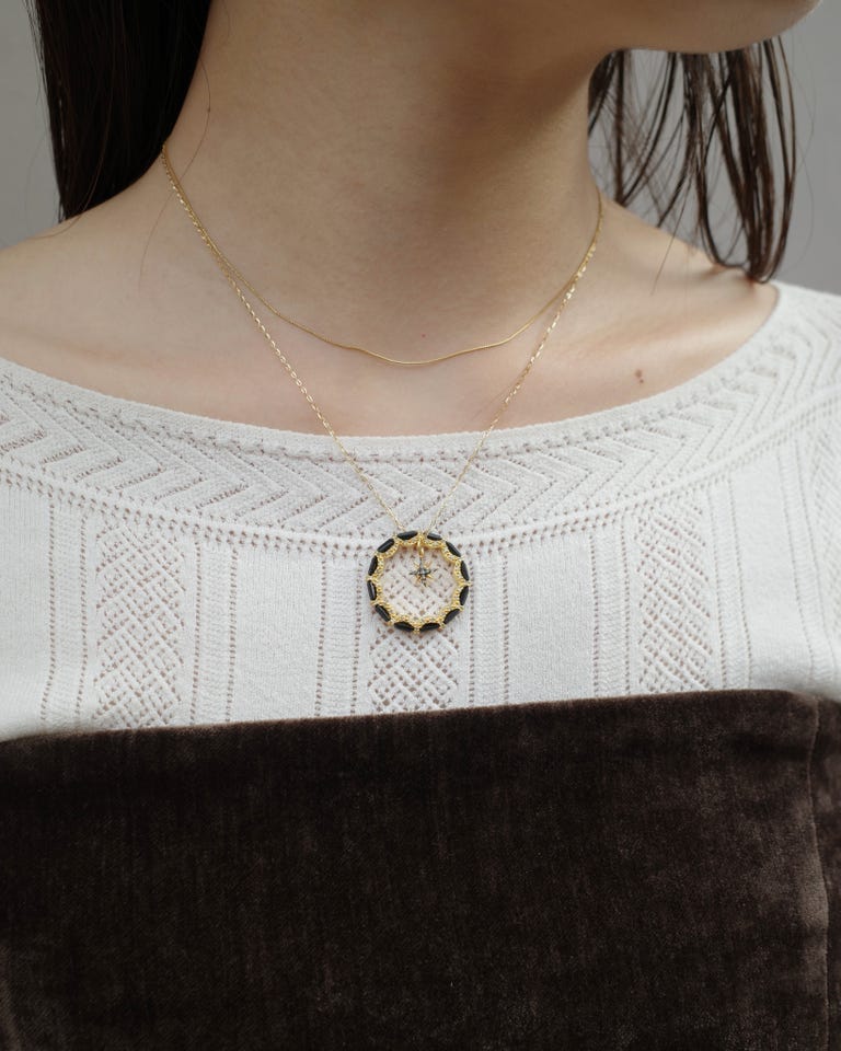 glimmer] star pave diamonds charm｜ARTIDA OUD（アルティーダ ウード）