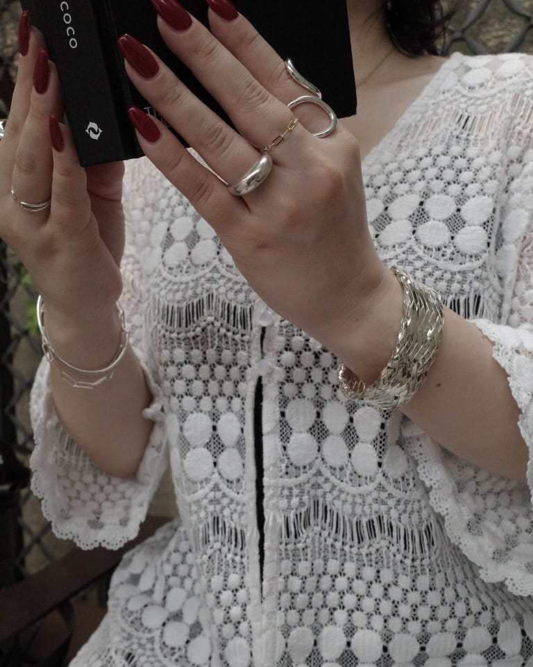 ブレスレット　あーたちゃん basic] big cable chain toggle silver bracelet｜ARTIDA OUD（アル