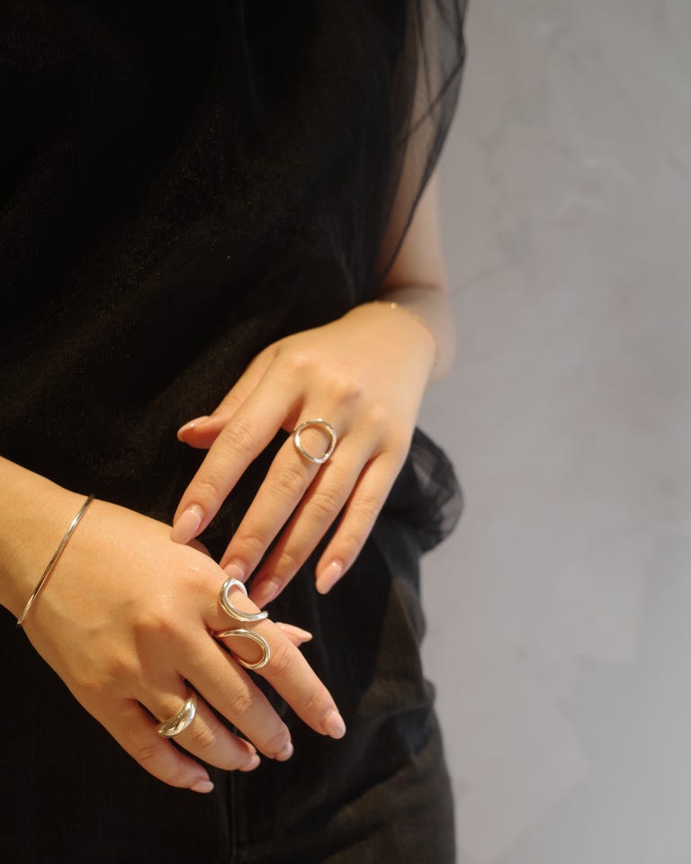 ancient] texture circle silver ring｜ARTIDA OUD（アルティーダ ウード）