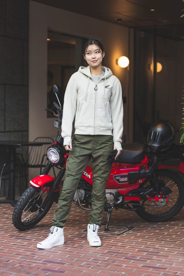 ライディングパーカ(S 杢グレー): ウェア・グッズ｜HondaGO BIKE GEAR