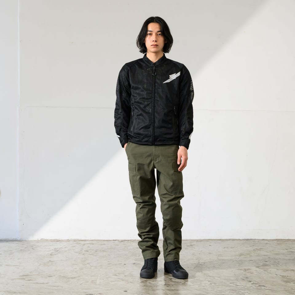 しゃけ ホンダ テンペストメッシュジャケット ブラック テンペストメッシュジャケット(S ブラック): ウェア・グッズ｜HondaGO