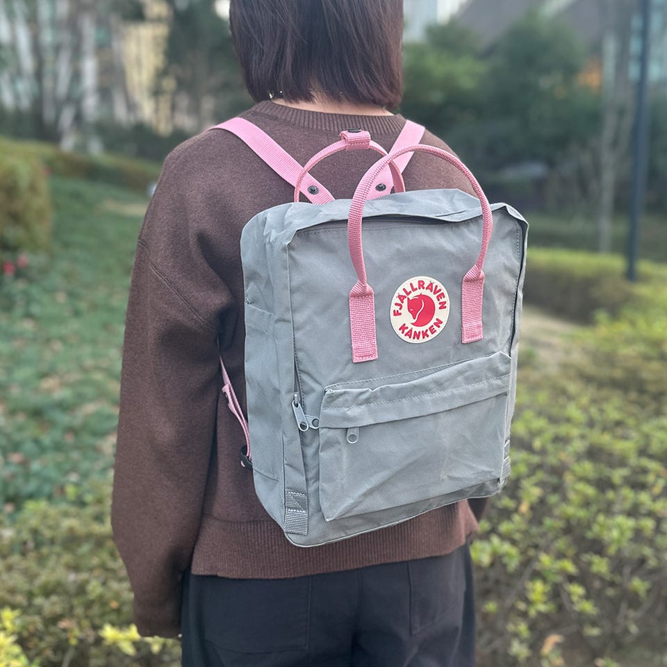 FJALLRAVEN フェールラーベン KANKEN カンケン リュック Fog/Pink 16L