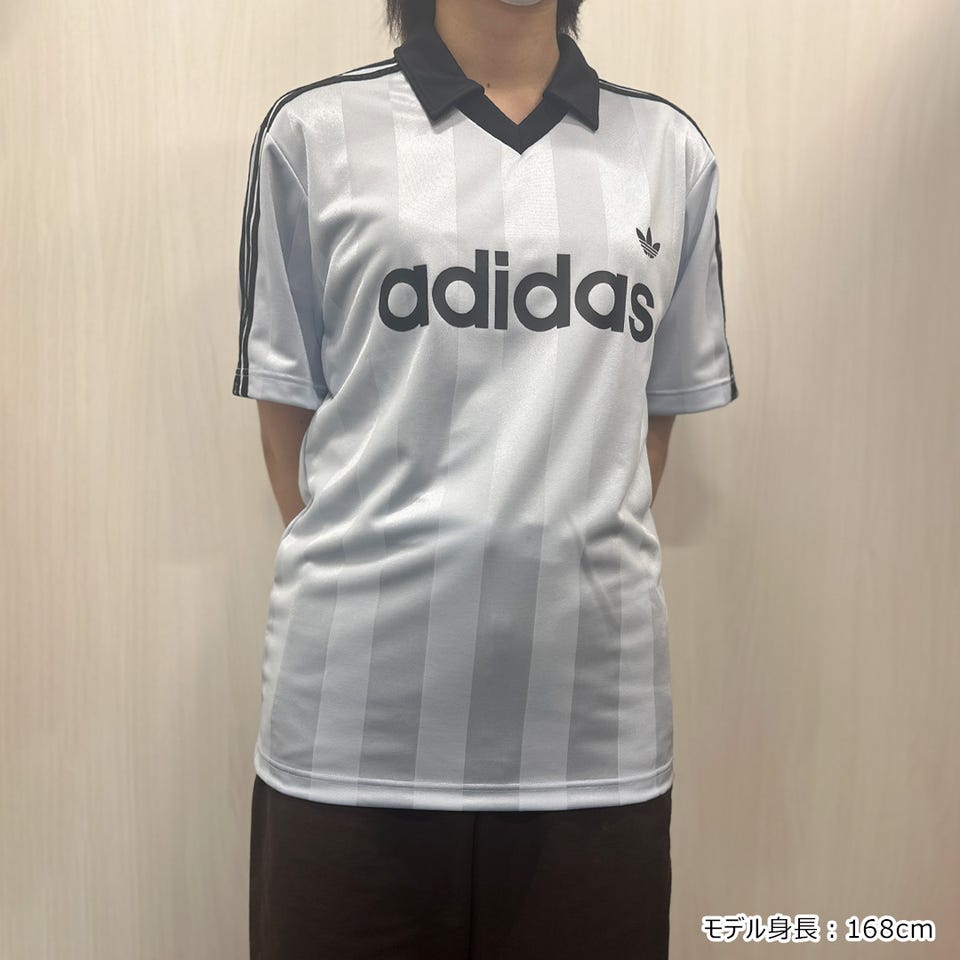 adidas アディダス ゲームシャツ スカイブルー Sサイズ(スカイブルー