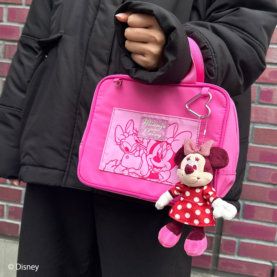 Disney（ディズニー）ボールチェーンマスコット ピンク(ミニーマウス