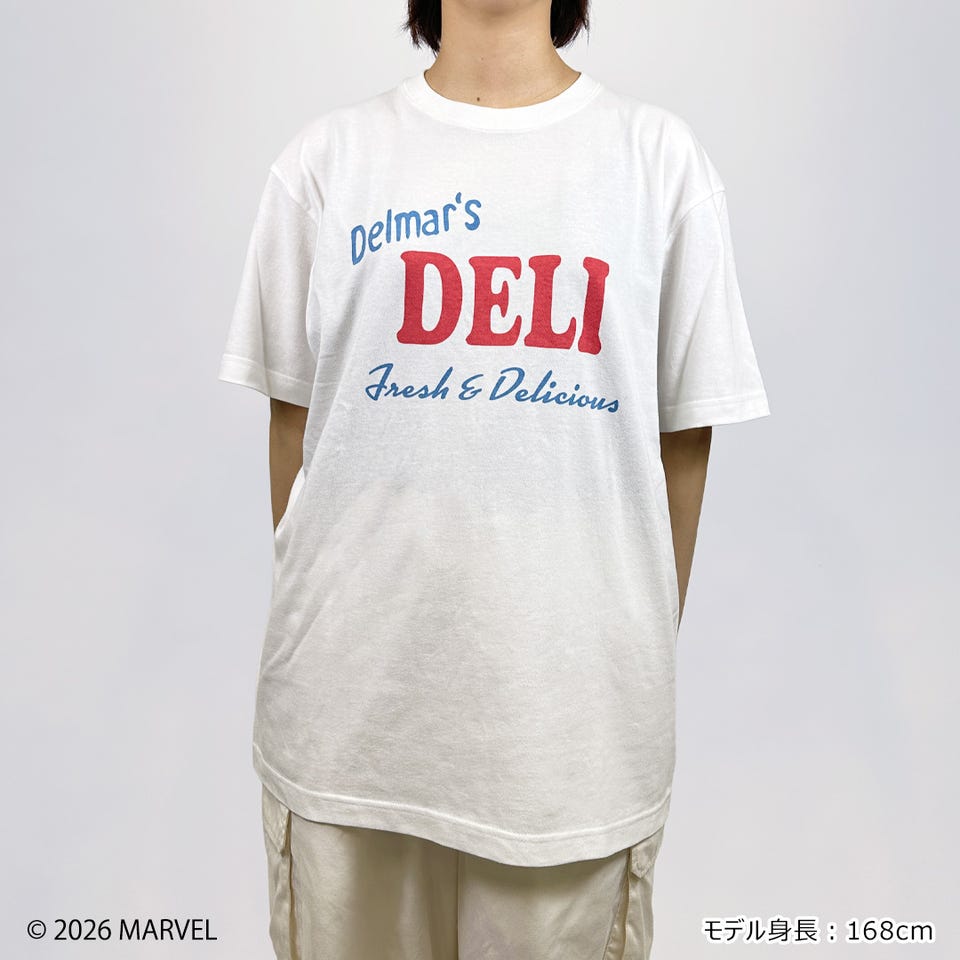 SPIDER-MAN スパイダーマン / Tシャツ ホワイト (ワイド)(ホワイト
