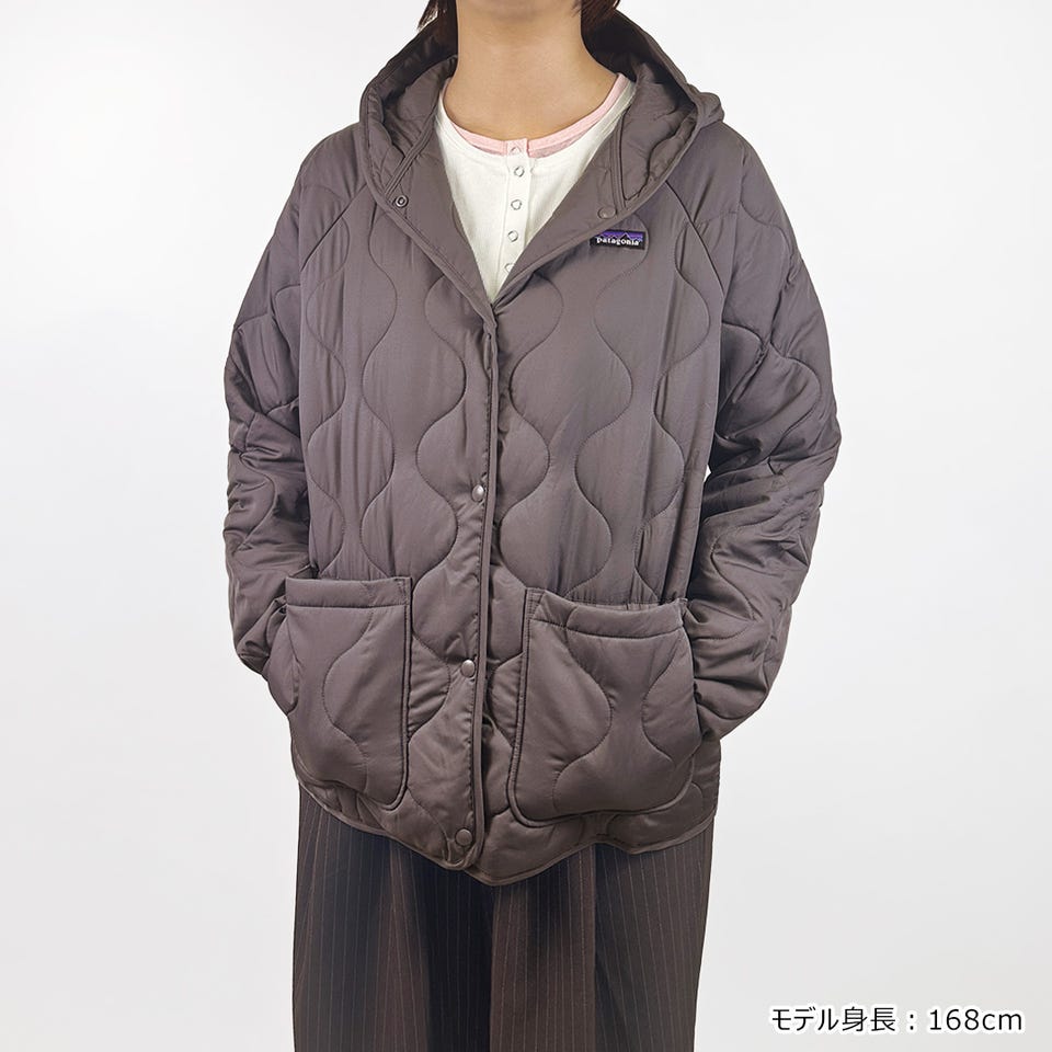 Patagonia パタゴニア キッズ キルテッド パファー(May Grey): 通常