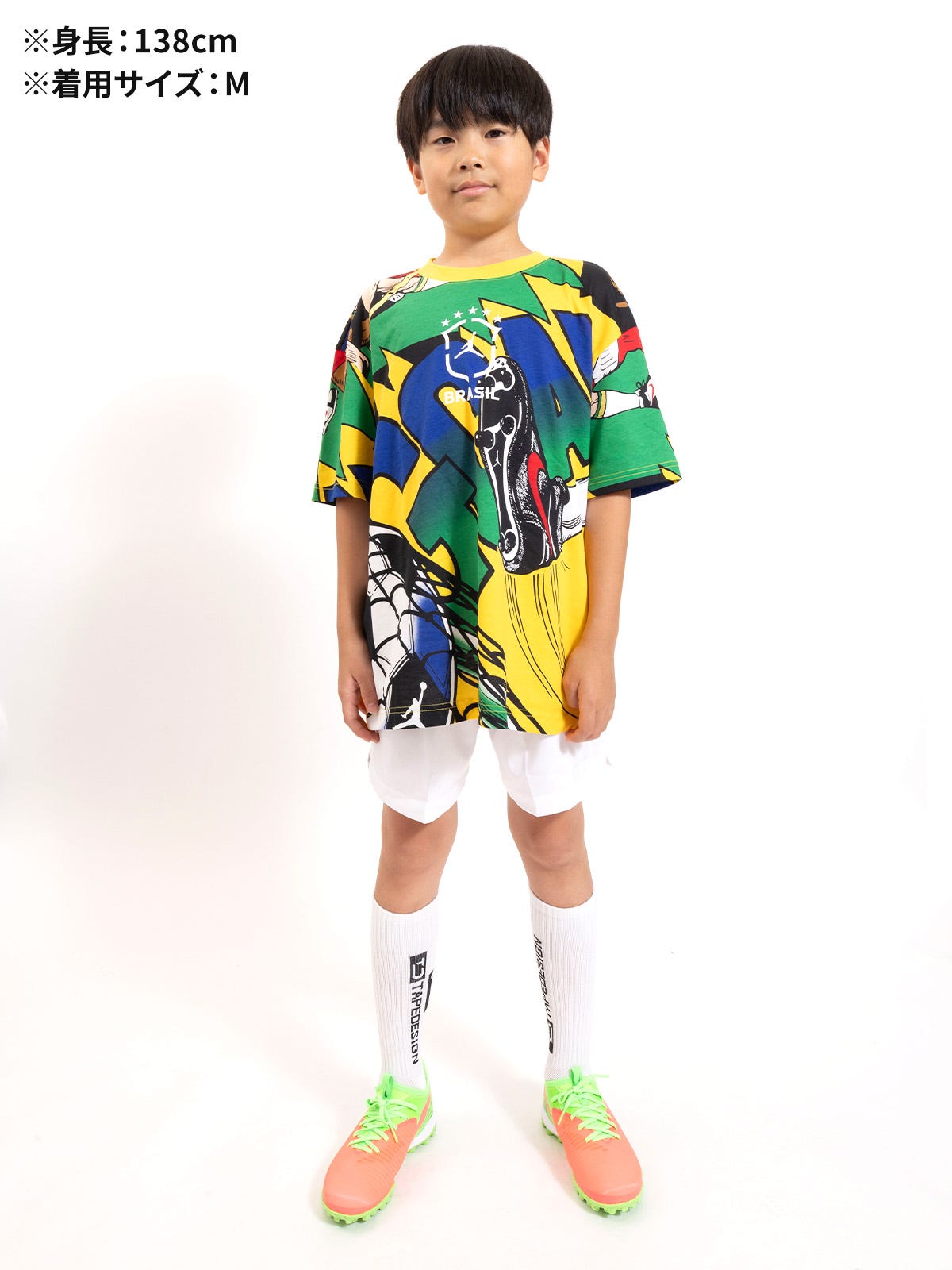 ジュニア ジョーダンエッセンシャル ボクシー GX 半袖クルー P6