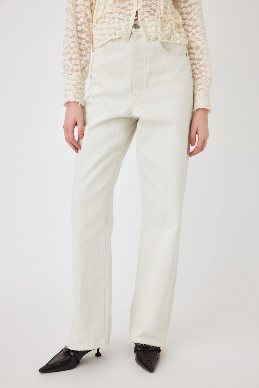 MOUSSY | HW WHT LOOSE STRAIGHT (ワイド ) |SHEL'TTER WEBSTORE