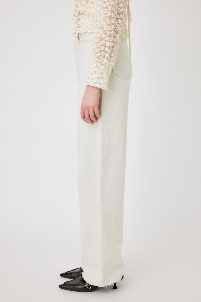 パンツ MOUSSY HW WHT LOOSE STRAIGHT MOUSSY | HW WHT LOOSE STRAIGHT (ワイド ) |SHEL'TTER WEBSTORE