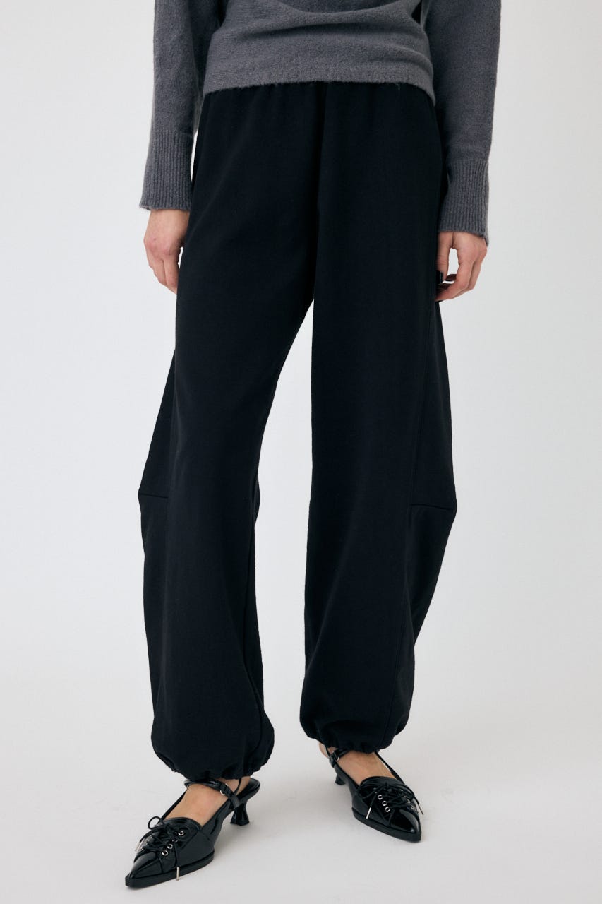 パンツ moussy HW LOOSE STRAIGHT OW 24inch MOUSSY | CURVE LINE スウェットパンツ (パンツ ) |SHEL'TTER