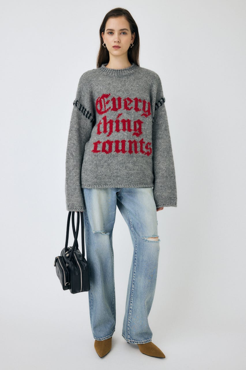 MOUSSY CLASH LOOSE STRAIGHT デニム MOUSSY | HW CRASH LOOSE STRAIGHT (ワイド ) |SHEL'TTER WEBSTORE
