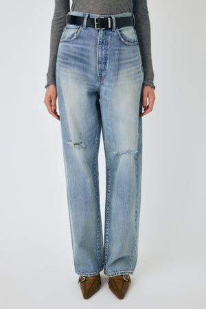 MOUSSY | HW CRASH LOOSE STRAIGHT (ワイド ) |SHEL'TTER WEBSTORE